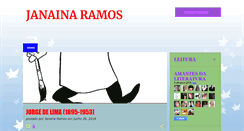 Desktop Screenshot of janainaramos.com